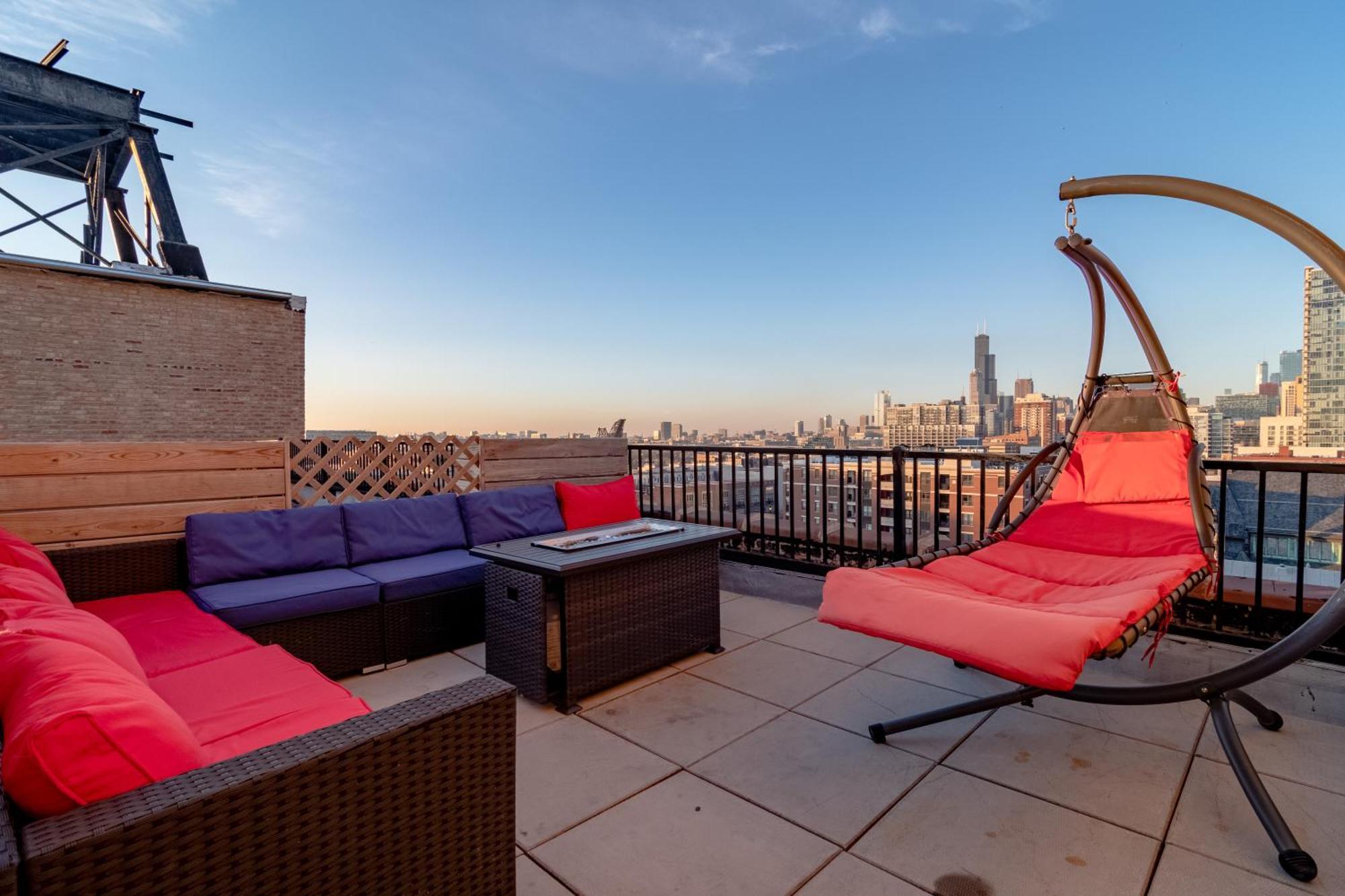 Mccormick Place 3Br Luxury Penthouse Duplex With Personal Rooftop And Optional Parking For 8 Guests In Chicago South Loop Eksteriør billede
